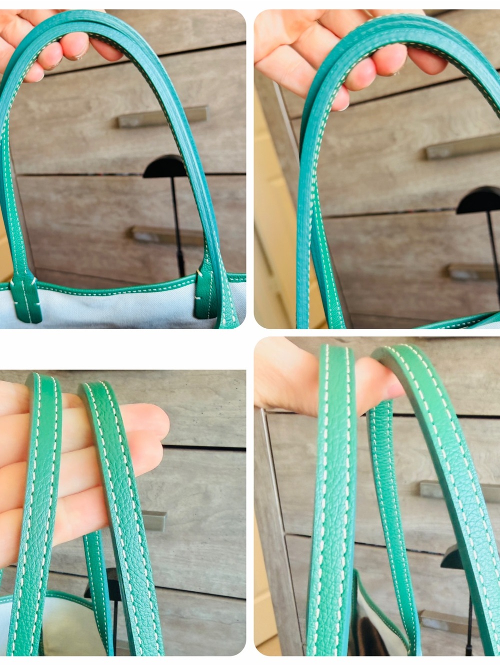 💚Goyard Saint Louis PM Tote Set W/ Pouch💚 - Picture 6 of 12